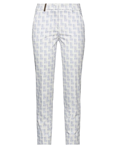 PESERICO Casual trouser Pastel blue 97% Cotton, 3% Elastane