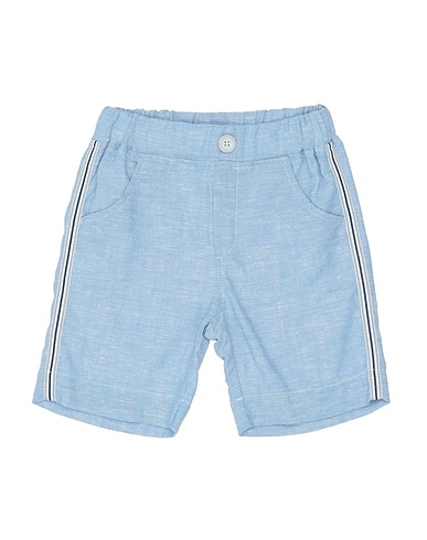 ALETTA Shorts & Bermuda Sky blue 97% Cotton, 3% Elastane