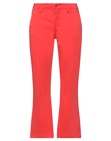 LIU •JO Casual trouser Coral 97% Cotton, 3% Elastane