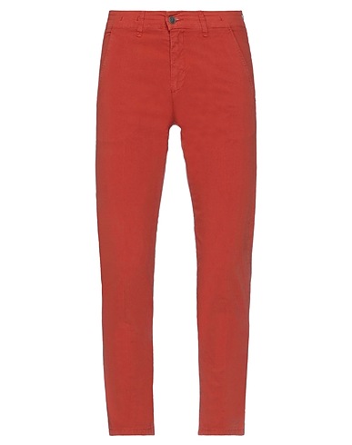 LIU •JO MAN Casual trouser Rust 98% Cotton, 2% Elastane