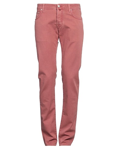 JACOB COHЁN Casual trouser Antique rose 98% Cotton, 2% Elastane