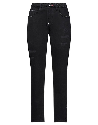 PHILIPP PLEIN Baggy Black 100% Cotton
