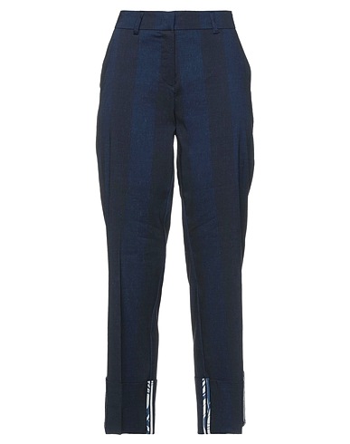 BEATRICE .B Casual trouser Midnight blue 44% Linen, 38% Polyester, 16% Viscose, 2% Elastane