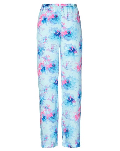 MSGM Casual trouser Sky blue 100% Polyester