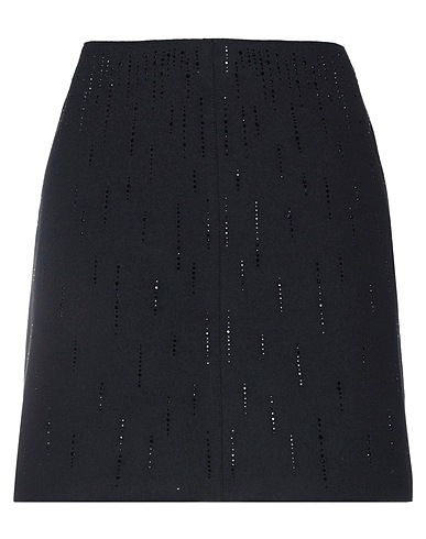 EMPORIO ARMANI Mini skirt Black 100% Virgin Wool