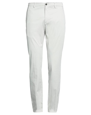 DEPARTMENT 5 Casual pants Light grey 97% Cotton, 3% Elastane