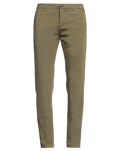 DEPARTMENT 5 Casual pants Military green 97% Cotton, 3% Elastane