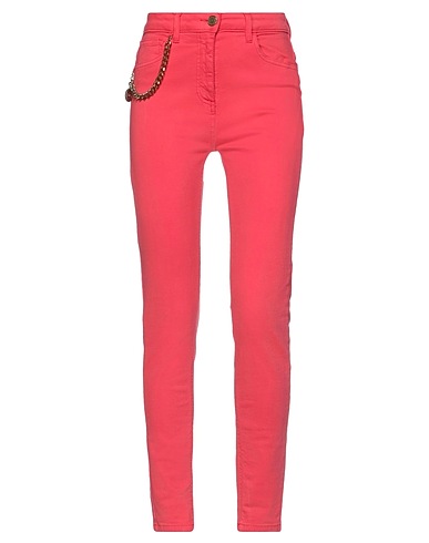 ELISABETTA FRANCHI Pantaloni jeans Corallo 92% Cotone, 6% Elastomultiestere, 2% Elastan
