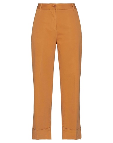BRAG-WETTE Casual pants Camel 98% Cotton, 2% Elastane