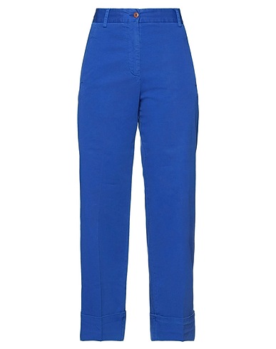 BRAG-WETTE Casual pants Blue 98% Cotton, 2% Elastane