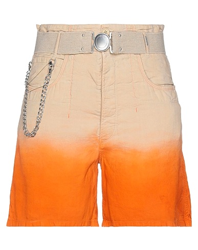 HIGH Shorts & Bermuda Beige 53% Cotton, 47% Linen