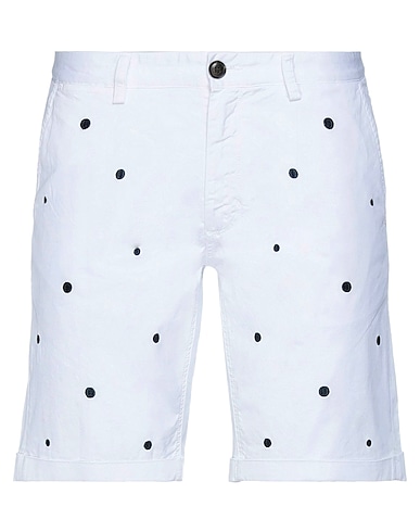 SUN 68 Shorts & Bermuda White 97% Cotton, 3% Elastane
