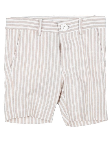 ALETTA Shorts & Bermuda Beige 55% Viscose, 45% Linen
