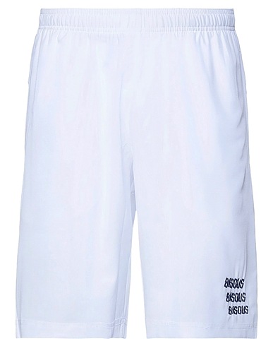 BISOUS Shorts & Bermuda Bianco 94% Poliestere, 6% Elastan