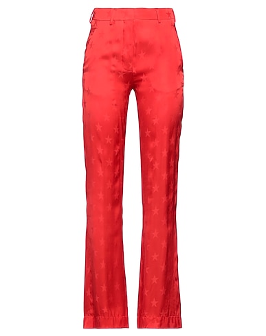 LANEUS Casual pants Red 100% Viscose