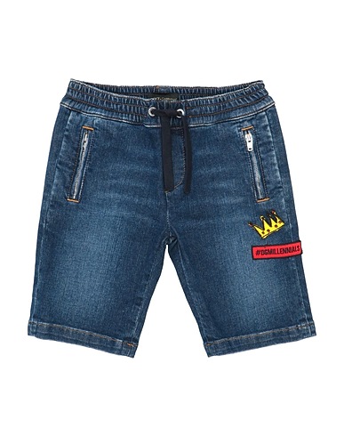DOLCE&GABBANA Denim shorts Blue 98% Cotton, 2% Elastane