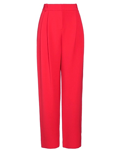 EMPORIO ARMANI Casual pants Red 96% Polyester, 4% Elastane
