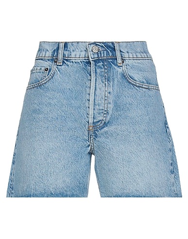 BOYISH Denim shorts Blue 43% Recycled cotton, 40% Refibra™, 17% Organic cotton