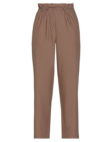 I BLUES Casual pants Camel 70% Cotton, 30% Polyester