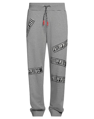 PHILIPP PLEIN Casual trouser Grey 65% Cotton, 35% Polyester