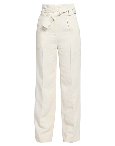 IRO Casual pants Ivory 60% Viscose, 40% Linen