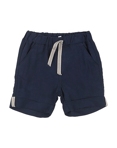 ALETTA Shorts & Bermuda Midnight blue 60% Viscose, 40% Linen