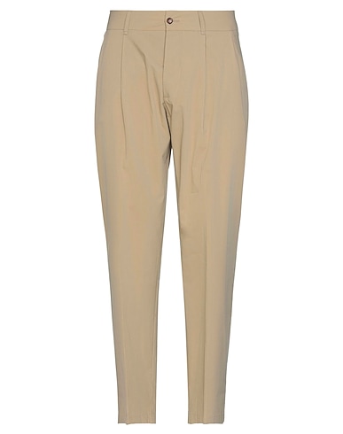 EN AVANCE Casual trouser Beige 97% Cotton, 3% Elastane