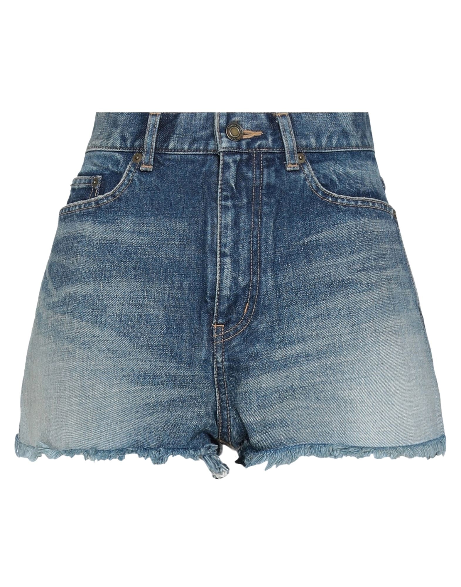 SAINT LAURENT - Denim shorts