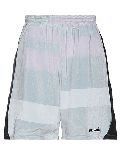 KOCHÉ Shorts & Bermuda Grigio chiaro 92% Poliestere, 8% Elastan