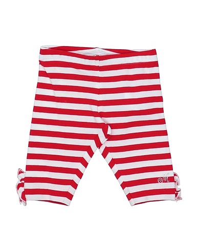 MONNALISA Leggings Red 94% Cotton, 6% Elastane