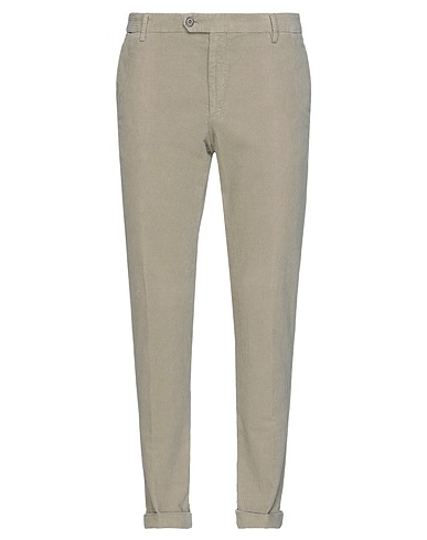 FRANCO BELARDI Gubbio Casual pants Khaki 97% Cotton, 3% Elastane