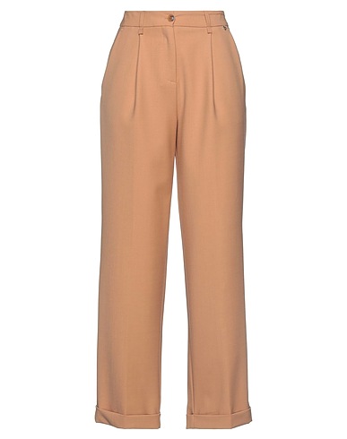 TWINSET Hosen Kamel 53% Polyester, 43% Wolle, 4% Elastan, Perlmutt