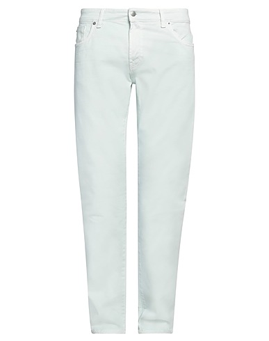 MESSAGERIE Pantalone Celeste 98% Cotone, 2% Elastan
