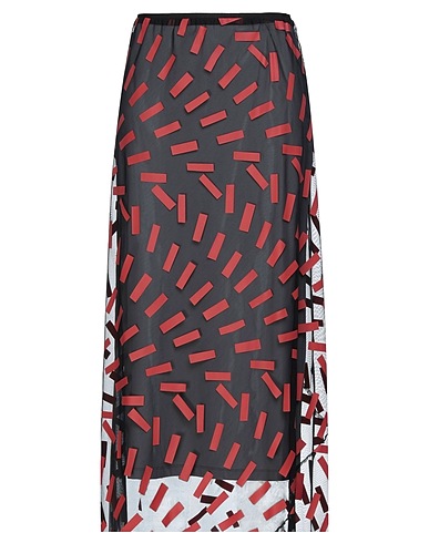 MAISON MARGIELA Midi skirt Black 84% Polyamide, 16% Elastane