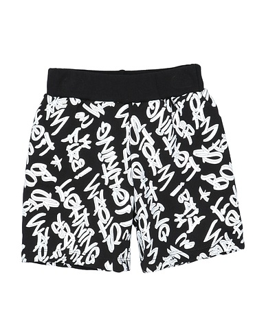 NEIL BARRETT Shorts & Bermuda Black 100% Cotton