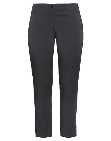 EMME by MARELLA Casual trouser Black 78% Polyester, 19% Viscose, 3% Elastane