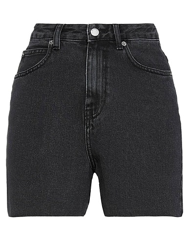 DR. DENIM Denim shorts Black 100% Cotton