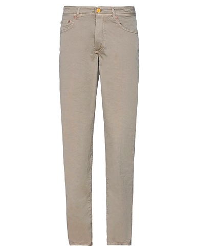 BARBA Napoli Casual pants Khaki 97% Cotton, 3% Elastane