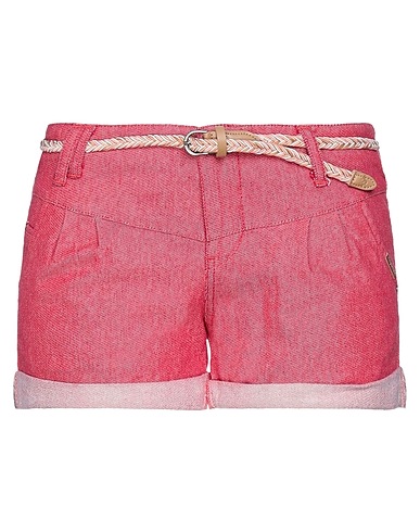 RAGWEAR Shorts & Bermuda Brick red 98% Cotton, 2% Elastane
