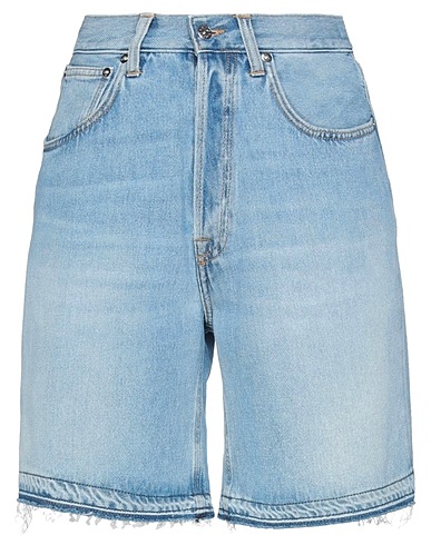 (+) PEOPLE Denim shorts Blue 100% Cotton