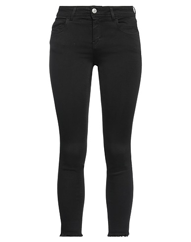 HAIKURE Denim pants Black 85% Cotton, 11% Polyester, 4% Elastane