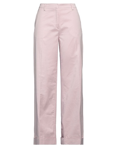 GRIFONI Casual pants Pink 99% Cotton, 1% Elastane