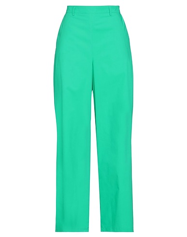 NIŪ Casual trouser Green 95% Cotton, 5% Elastic fibres