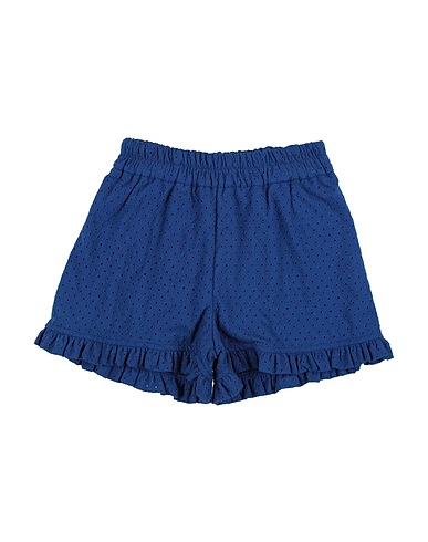 MONNALISA Shorts & Bermuda Blu navy 100% Cotone