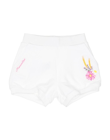 MONNALISA Shorts & Bermudas Weiß 95% Baumwolle, 5% Elastan