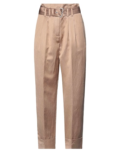PESERICO Casual pants Sand 61% Viscose, 21% Linen, 18% Cotton
