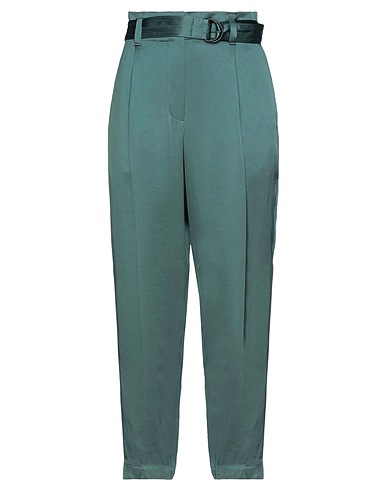 BRUNELLO CUCINELLI Casual pants Dark green 60% Acetate, 40% Viscose