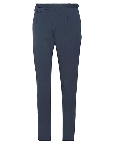 INCOTEX Casual trouser Midnight blue 97% Cotton, 3% Elastane