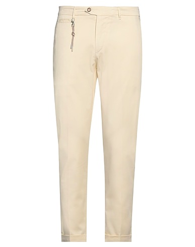 0/ZERO CONSTRUCTION Chinos Cremeweiß 97% Baumwolle, 3% Elastan