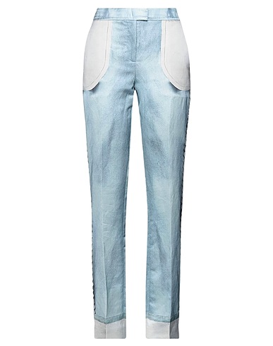 MOSCHINO Hosen Himmelblau 60% Leinen, 40% Viskose